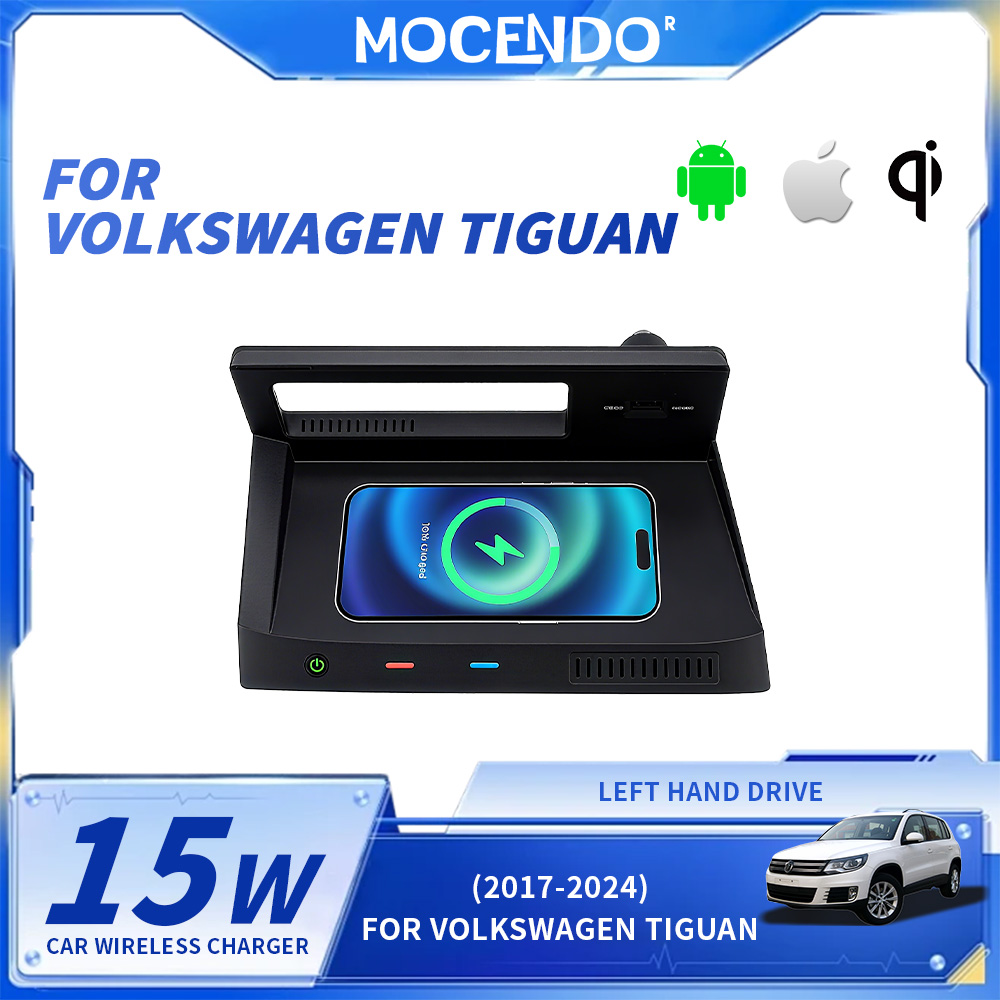 Wireless Car Charger Mount Fast Charging - Base de carregamento sem fios para