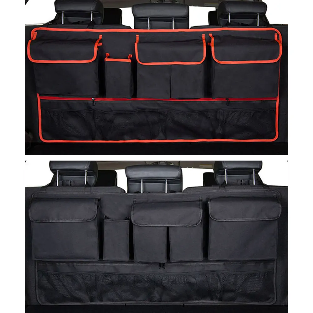 Car Trunk Organizer Foldable Storage Box - Saco de armazenamento traseiro do assento