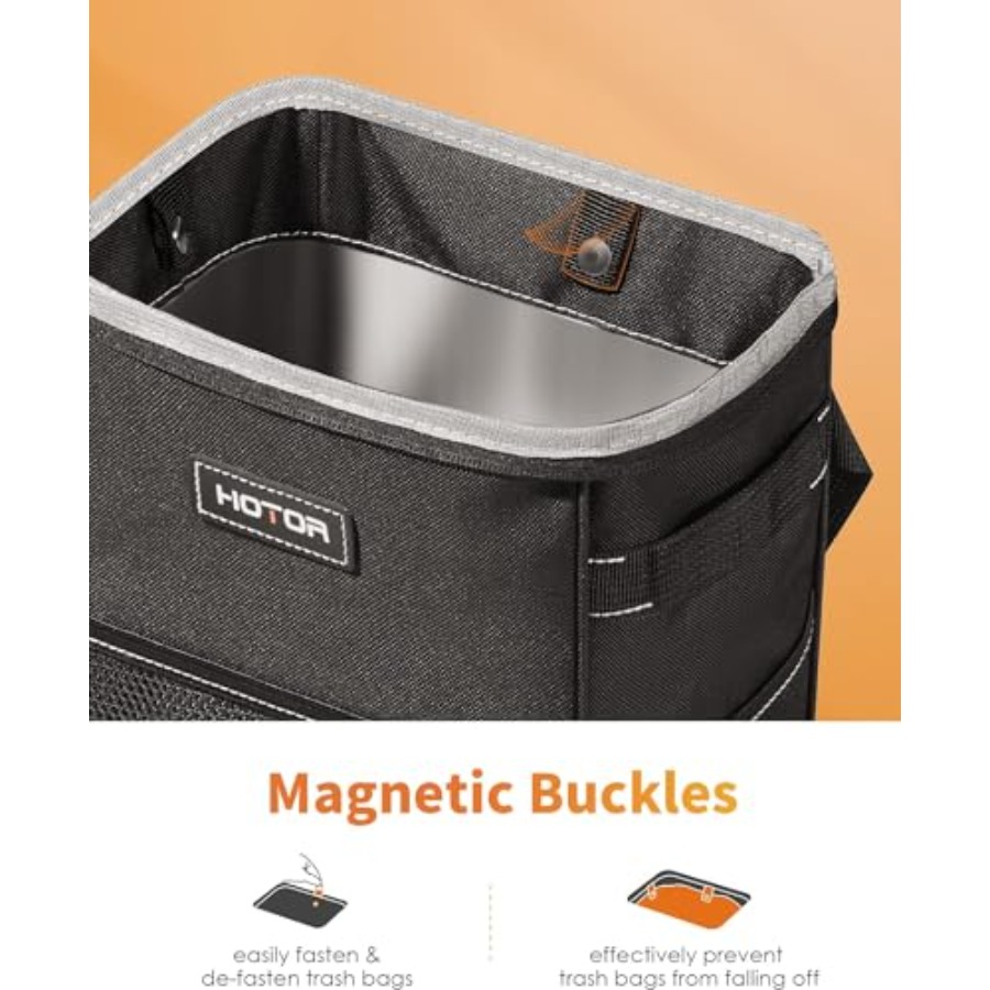 Lixeira para Carro com Tampa e - Waterproof Car Trash Can With Lid avaliação e preço