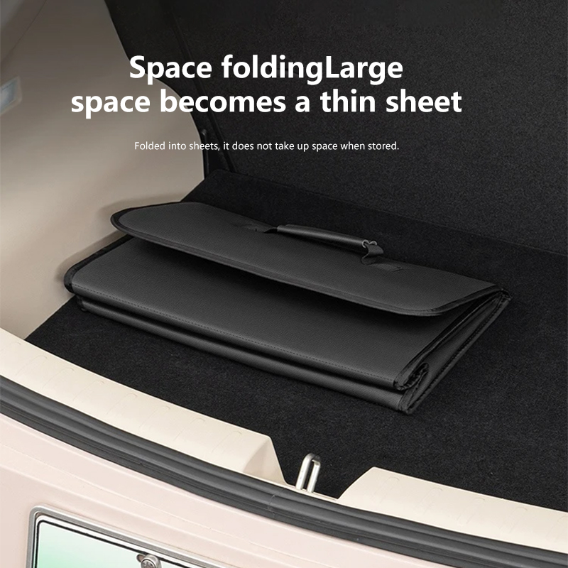 Caixa de armazenamento de cour - Car Trunk Organizer Foldable Storage Box avaliação e preço