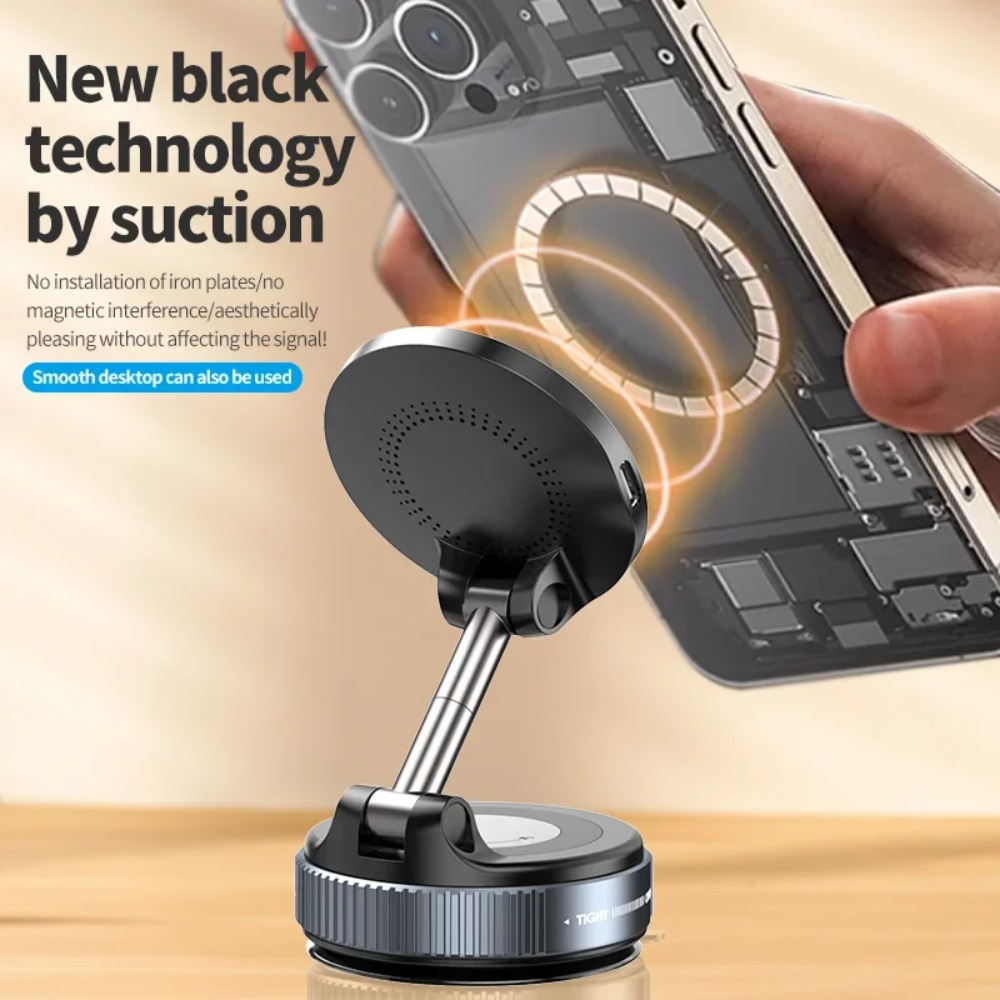 Suporte magnético para telefon - Wireless Car Charger Mount Fast Charging avaliação e preço