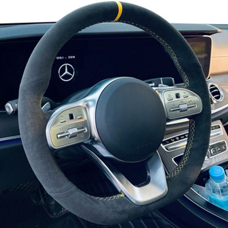 Capa de volante de carro com t - Car Steering Wheel Cover Anti Slip Breathable avaliação e preço