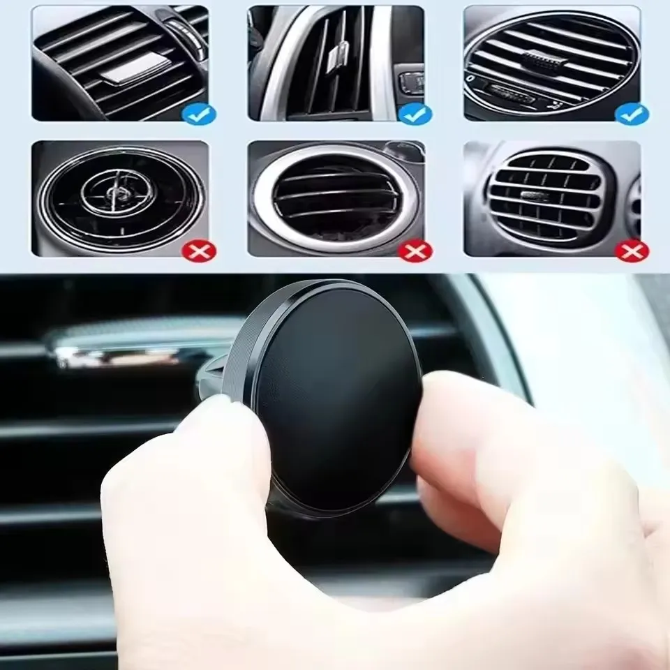 Suporte magnético para telemóv - Magnetic Phone Holder For Car Vent avaliação e preço