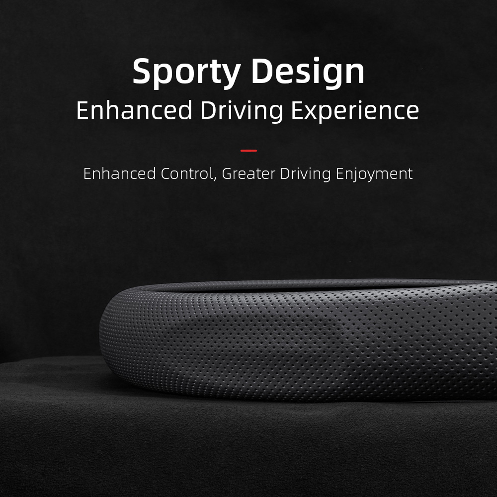 Capa de Volante de Carro em Co - Car Steering Wheel Cover Anti Slip Breathable avaliação e preço