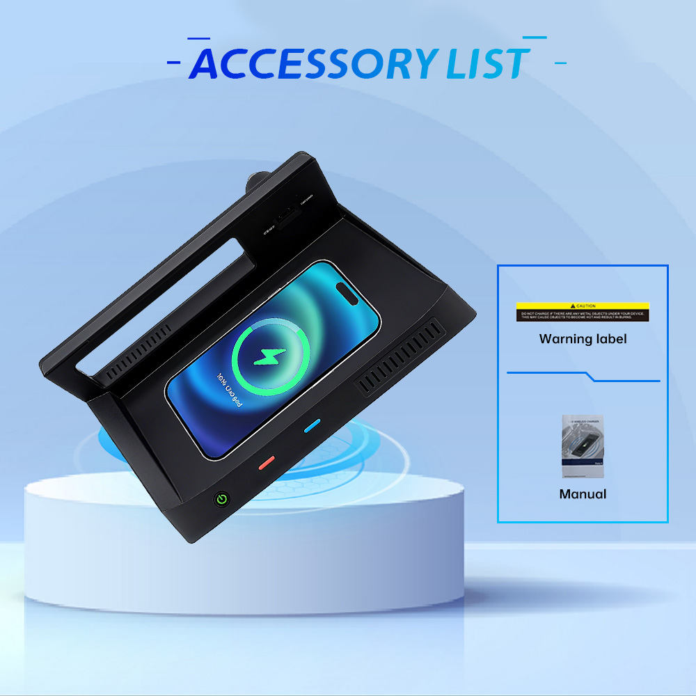 Base de carregamento sem fios  - Wireless Car Charger Mount Fast Charging avaliação e preço