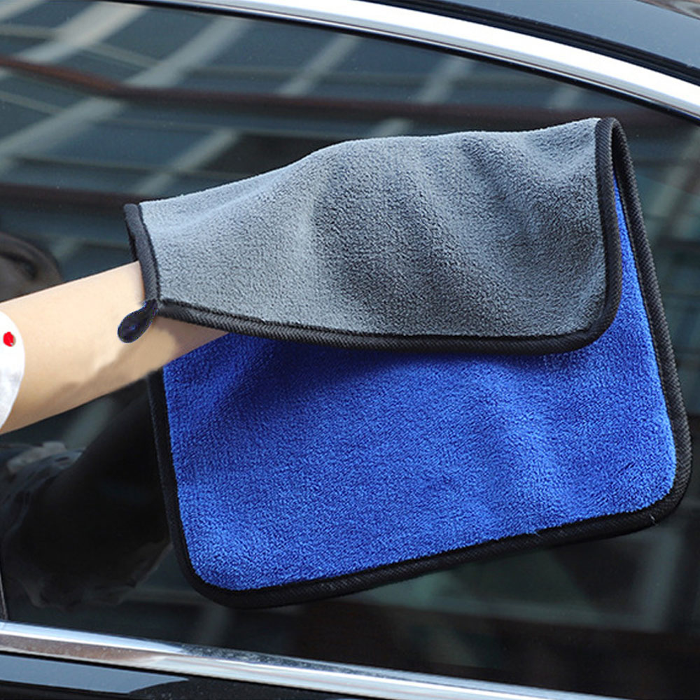 Toalha de limpeza de microfibr - Microfiber Car Drying Towel Super Absorbent avaliação e preço