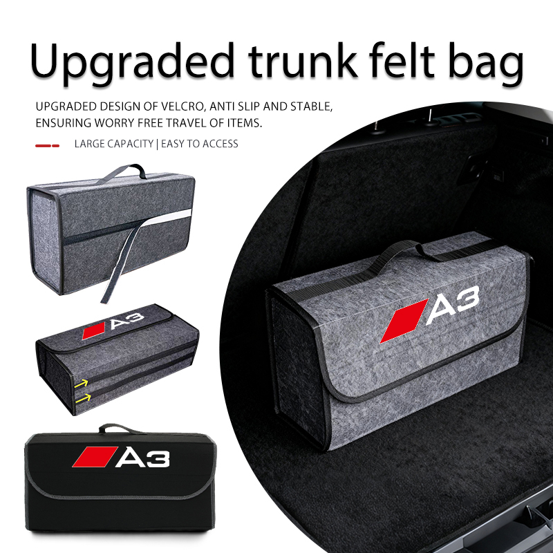 Caixa de armazenamento para po - Car Trunk Organizer Foldable Storage Box avaliação e preço