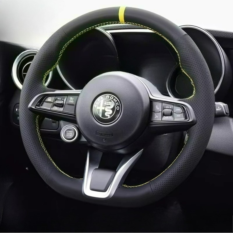 Capa de Volante de Carro em Co - Car Steering Wheel Cover Anti Slip Breathable avaliação e preço