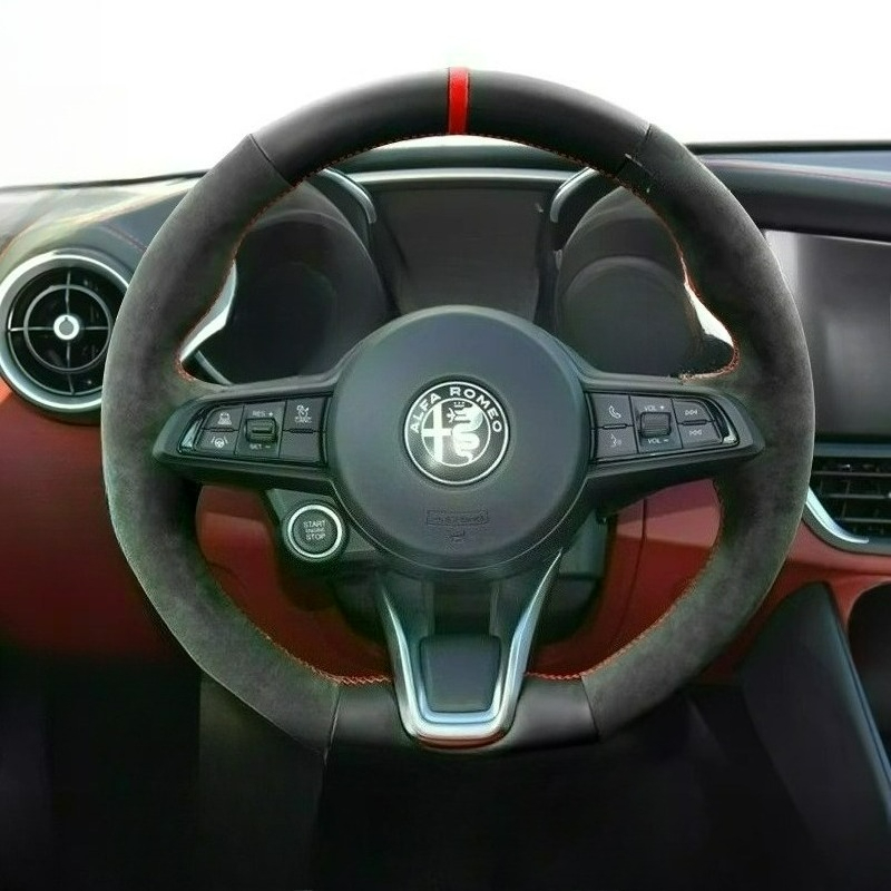 Capa de Volante de Carro em Co - Car Steering Wheel Cover Anti Slip Breathable avaliação e preço