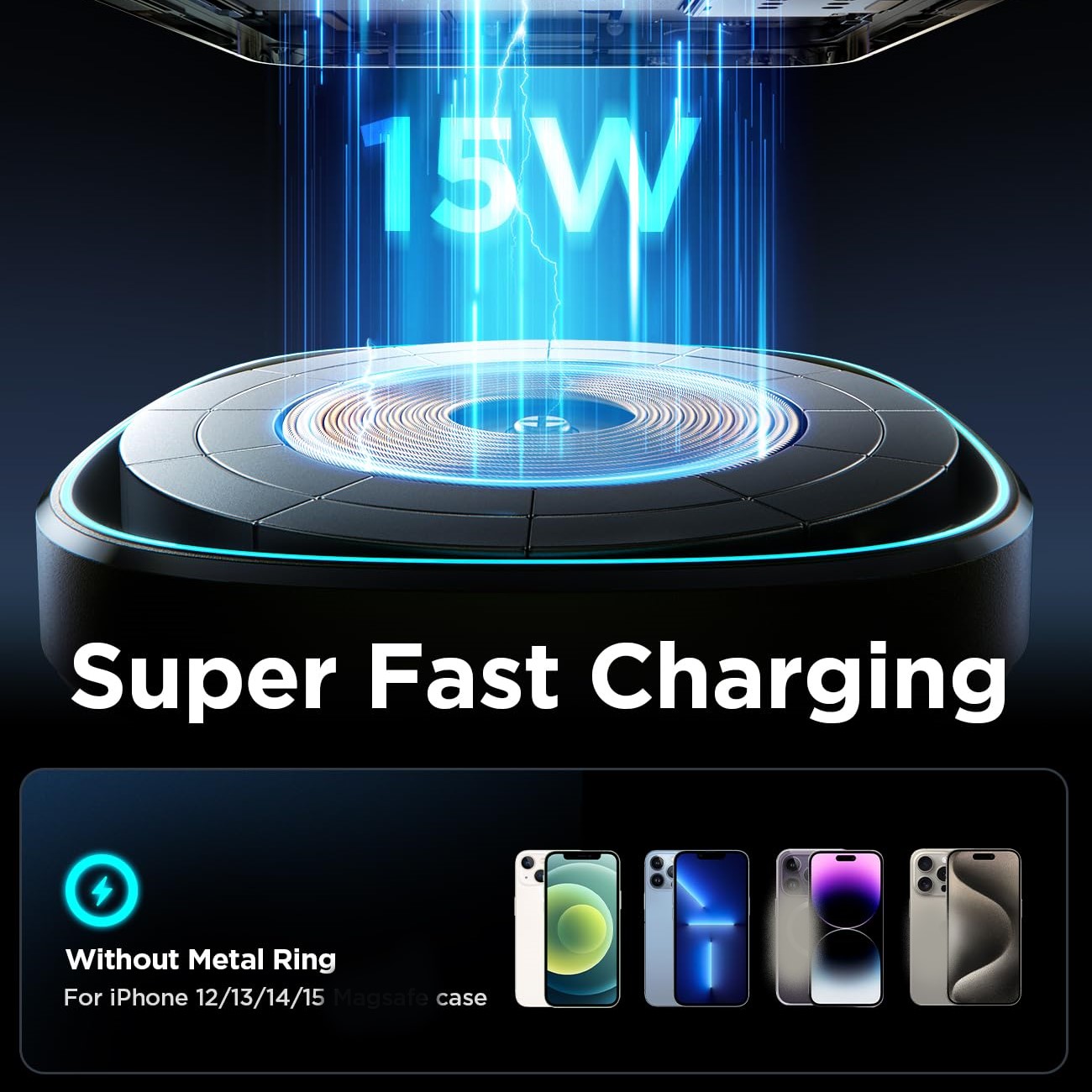 Carregador Magnético Sem Fio p - Wireless Car Charger Mount Fast Charging avaliação e preço