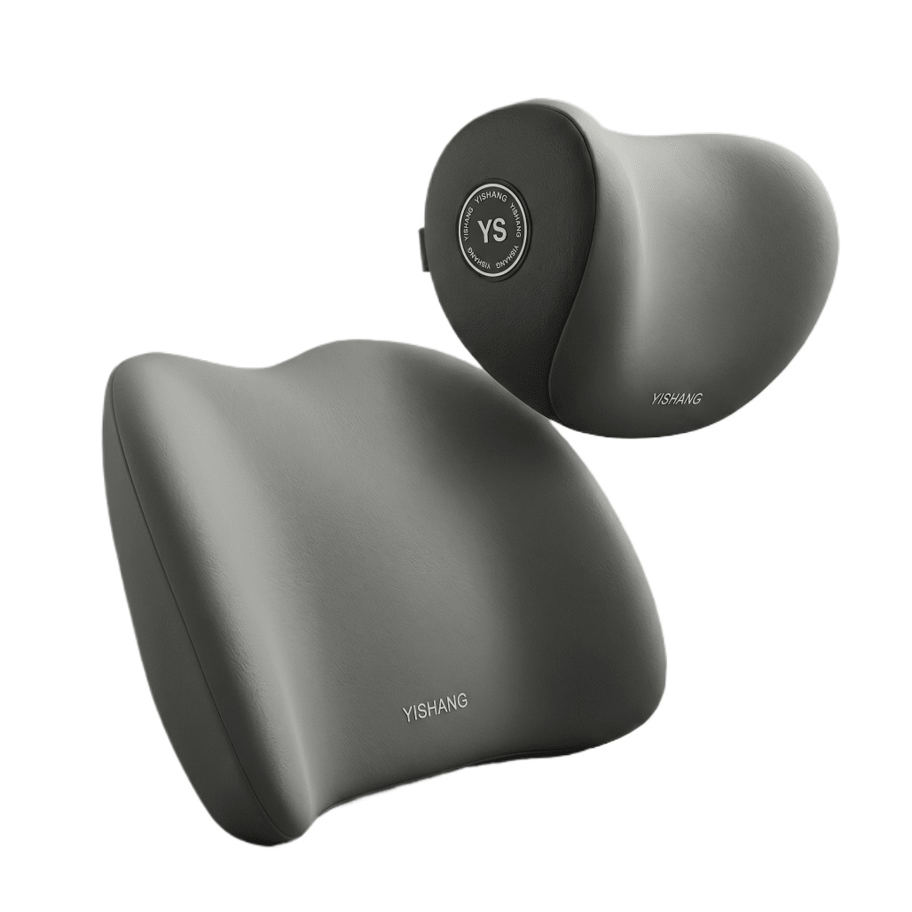 Almofada de apoio lombar e par - Memory Foam Car Neck Pillow Lumbar Support avaliação e preço